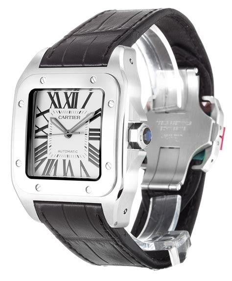 cartier santos 100 replica pret|cartier santos 100 logo.